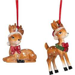 Item 501999 Vintage Reindeer Ornament