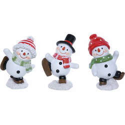 Item 505218 Dancing Snowman Figure