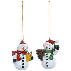 Item 505241 Snowman Ornament
