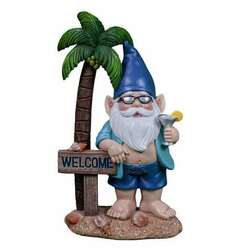 Item 516107 Beach Welcome Gnome