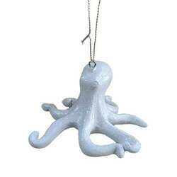Item 516273 Glitter Octopus Ornament