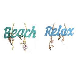 Item 516308 Mini Beach/Relax Plaque