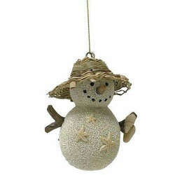 Thumbnail Snowman Ornament