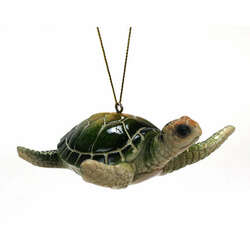 Item 519553 Green Turtle Ornament