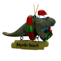 Item 524048 Myrtle Beach Manatee Ornament