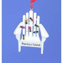 Thumbnail Pawleys Island Adirondack Chair With Lights Ornament