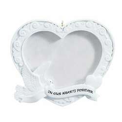 Item 525200 In Our Hearts Photoframe Ornament