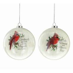 Item 527131 Cardinal Message Ornament
