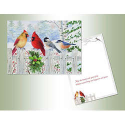 Thumbnail Fence Friends Christmas Cards