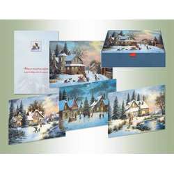 Item 552257 Treasured Time Asst Keepsake Christmas Cards