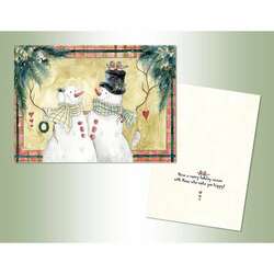 Item 552269 thumbnail Snow Couple Christmas Cards
