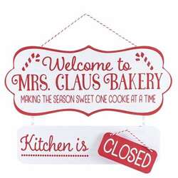 Item 558449 thumbnail Mrs Claus Bakery Flip Sign