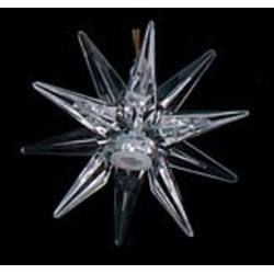 Item 568007 Clear Moravian Star Light Cover/Ornament