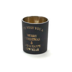 Item 568039 We Wish You A Merry Christmas Candle Holder