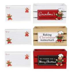 Item 601084 thumbnail Recipe Box With 50 Cards