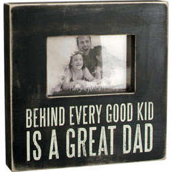 Item 642052 thumbnail Great Dad Box Sign/Photo Frame