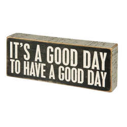Item 642124 A GOOD DAY BOX SIGN