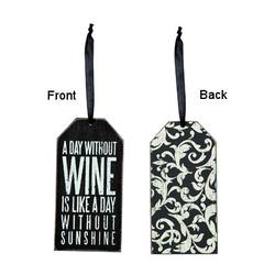 Item 642226 Without Wine Bottle Tag