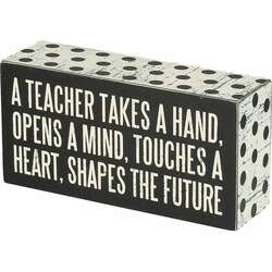 Thumbnail A Teacher Box Sign