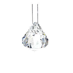 Item 808012 Clear Diamond Ornament