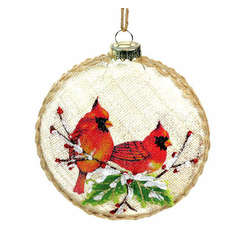 Thumbnail Cardinal Disc Ornament