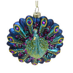 Item 808068 Peacock Ornament