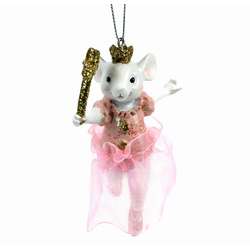 Item 808075 Mouse Ballerina Ornament