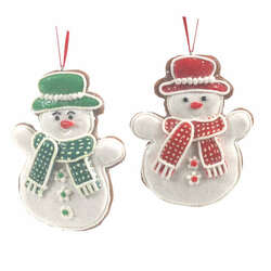 Thumbnail Claydough Snowman Ornament