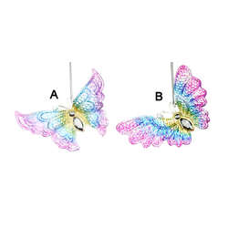 Item 812020 Multicolor Butterfly With Gem Ornament