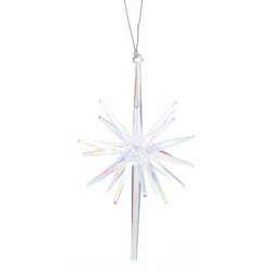 Item 812063 Iridescent Star Ornament