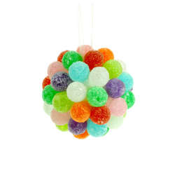 Item 820028 Gumdrop Candy Ball Ornament