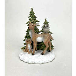 Thumbnail Deer With Trees Figure