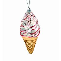 Item 844023 Ice Cream Cone Ornament