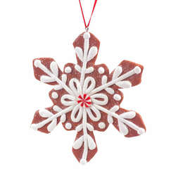 Thumbnail Claydough Snowflake Ornament