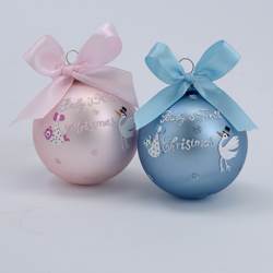 Item 100124 Baby's First Christmas Ball Ornament