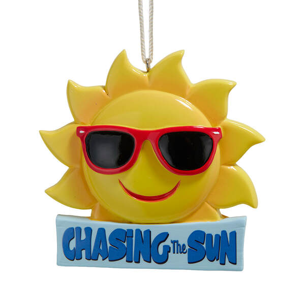 Item 100150 Chasing The Sun Ornament