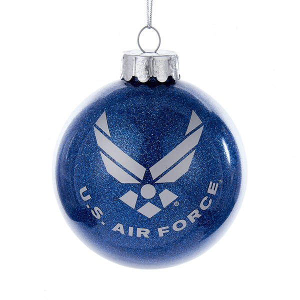 Item 100162 U.S. Air Force Aim High Ball Ornament