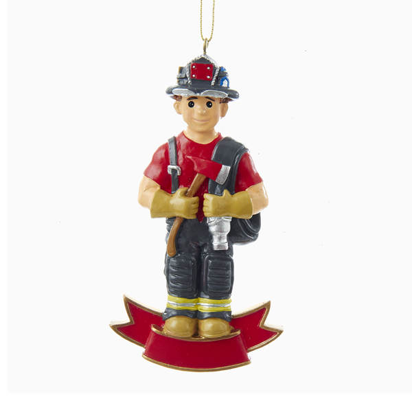 Item 100164 Personalizable Firefighter Ornament