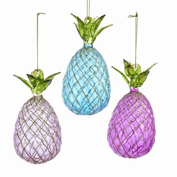 Item 100309 Colorful Pineapple Ornament