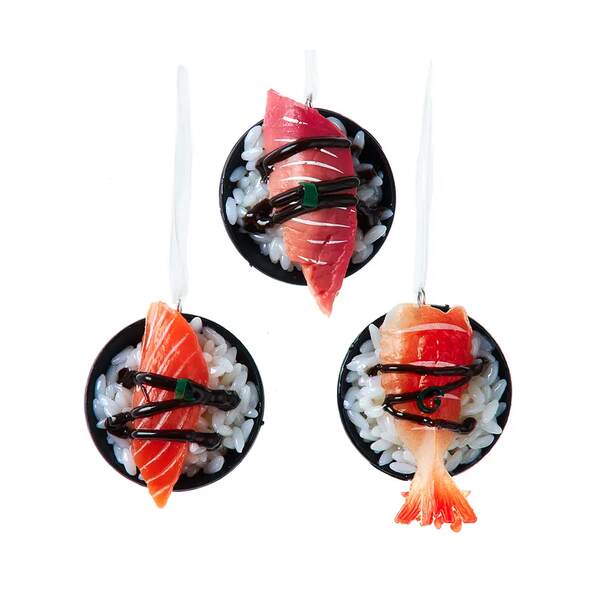 Item 100536 Sushi Rice Bowl Ornament