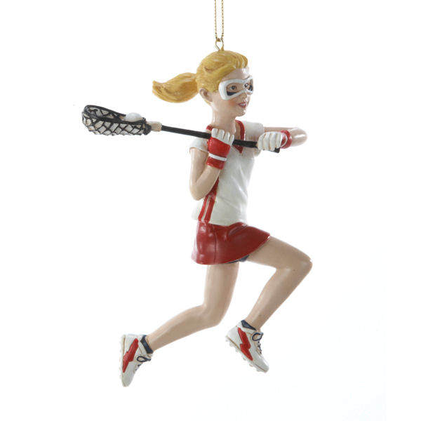 Item 101000 Lacrosse Girl Ornament