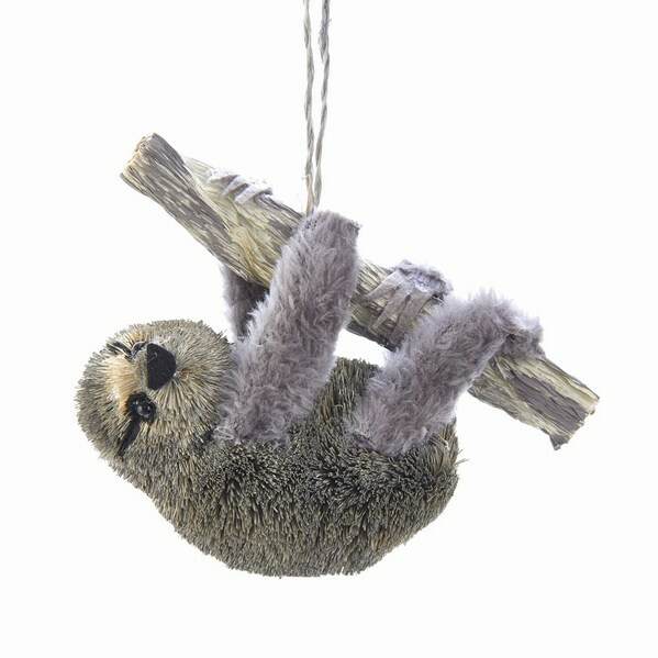 Item 101027 Bristle Sloth Ornament
