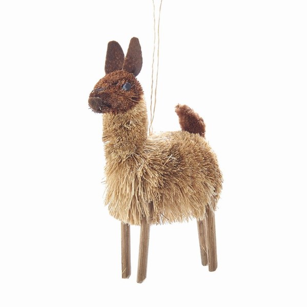 Item 101029 Bristle Llama Ornament