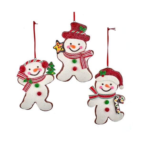 Item 101058 Gingerbread Snowman Ornament