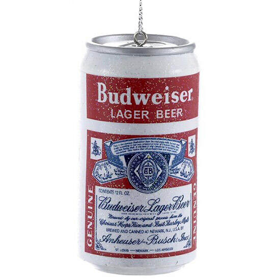 Item 101077 Vintage Budweiser Lager Beer Can Ornament