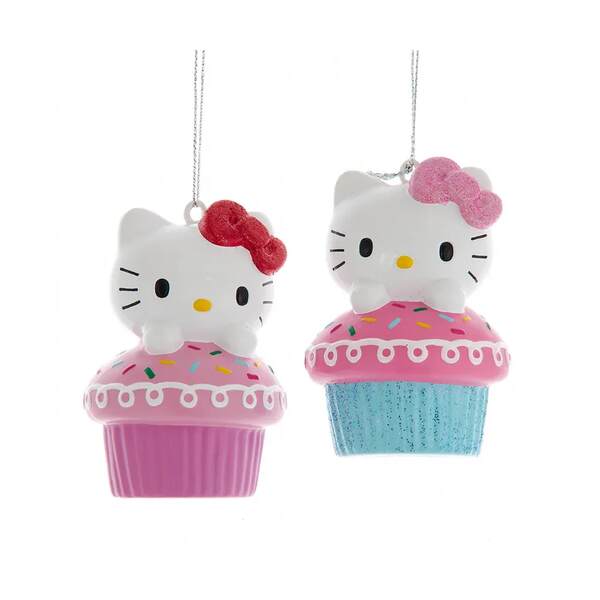 Item 101103 Hello Kitty Cupcake Ornament