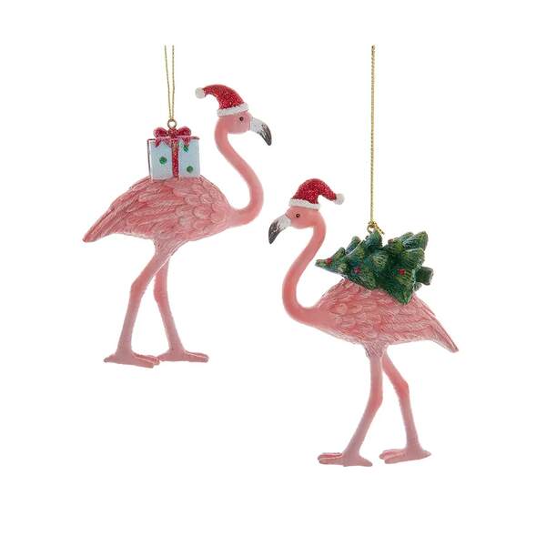 Item 101123 Coastal Flamingo Ornament