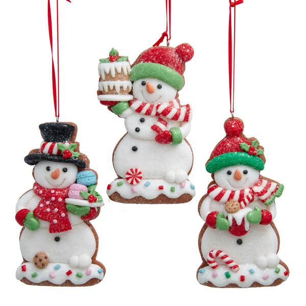 Item 101161 Claydough Snowman Ornament
