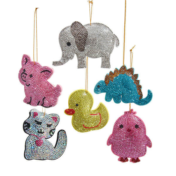 Item 101403 Bedazzled Animal Ornament