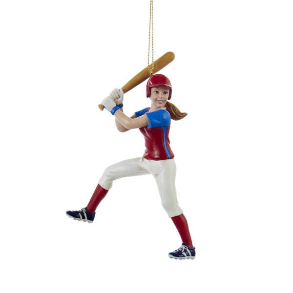 Item 101445 Softball Girl Ornament